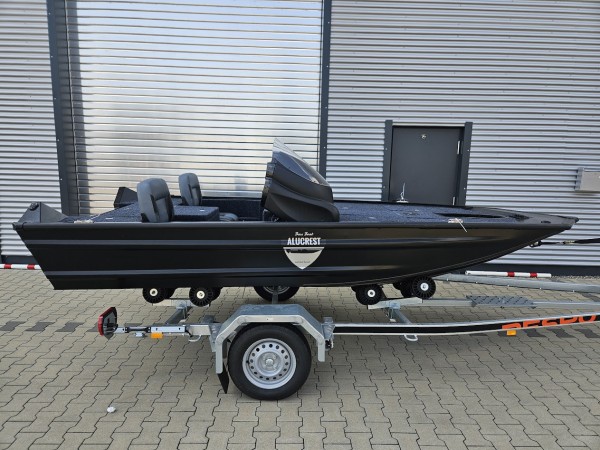 Bass Master Pro GT 430 Alucrest Bass Boat bassboat bassboot